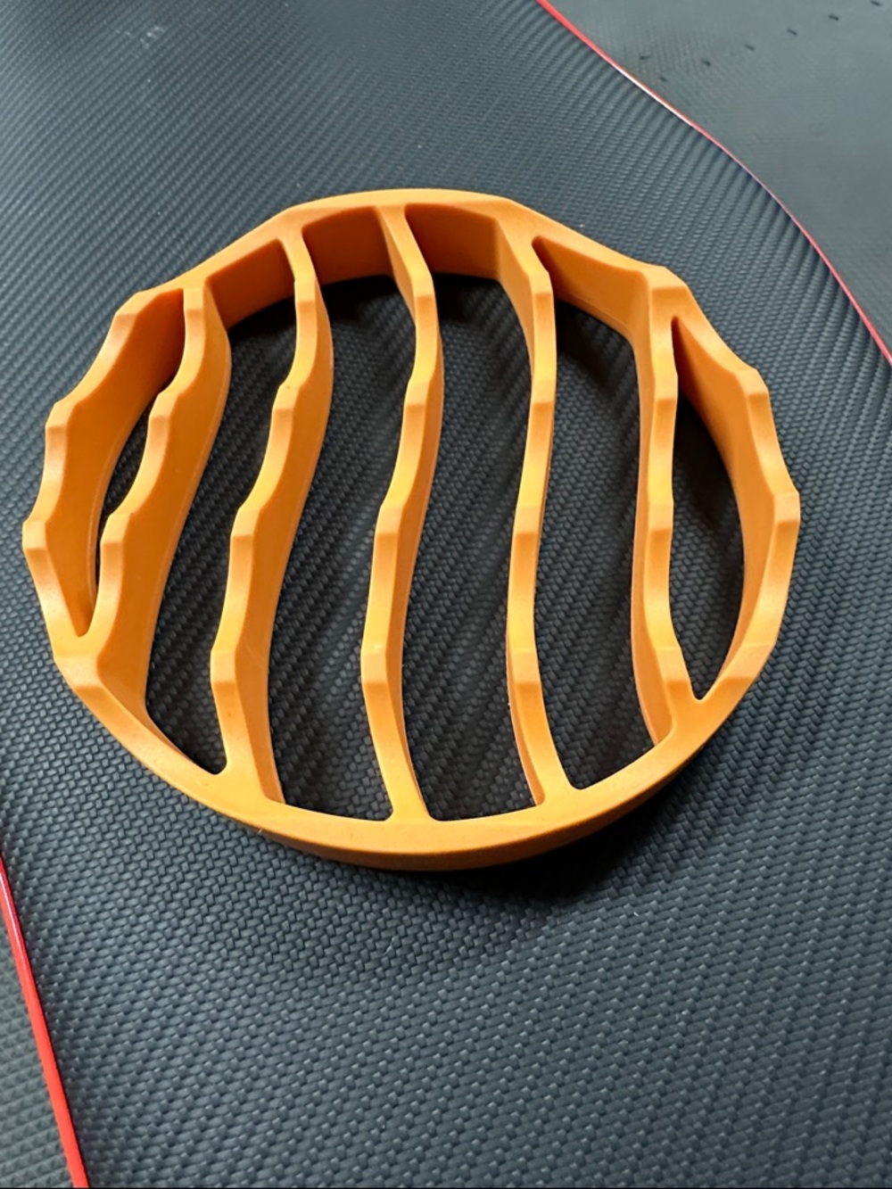 Round Orange Instant Pot Roasting Rack